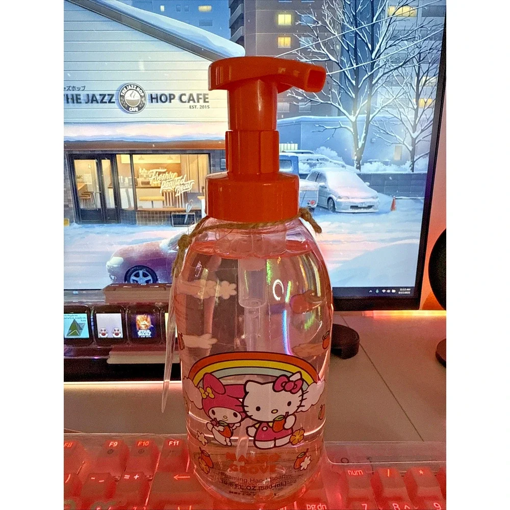 Hello Kitty Hand Soap Mango Grove Foaming Scented 2025 Sanrio Bathroom Kitchen